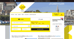 Desktop Screenshot of fnaim-yonne.com
